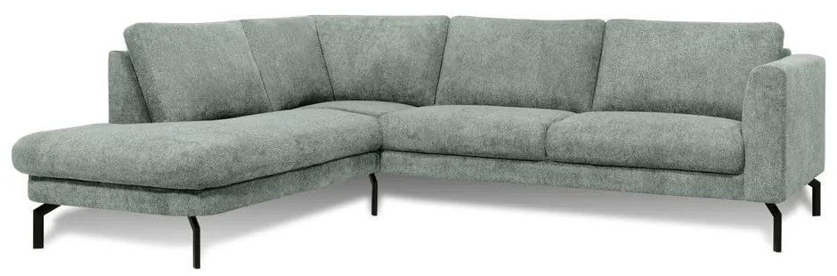 Svetlosivá rohová pohovka (ľavý roh) Gomero – Scandic