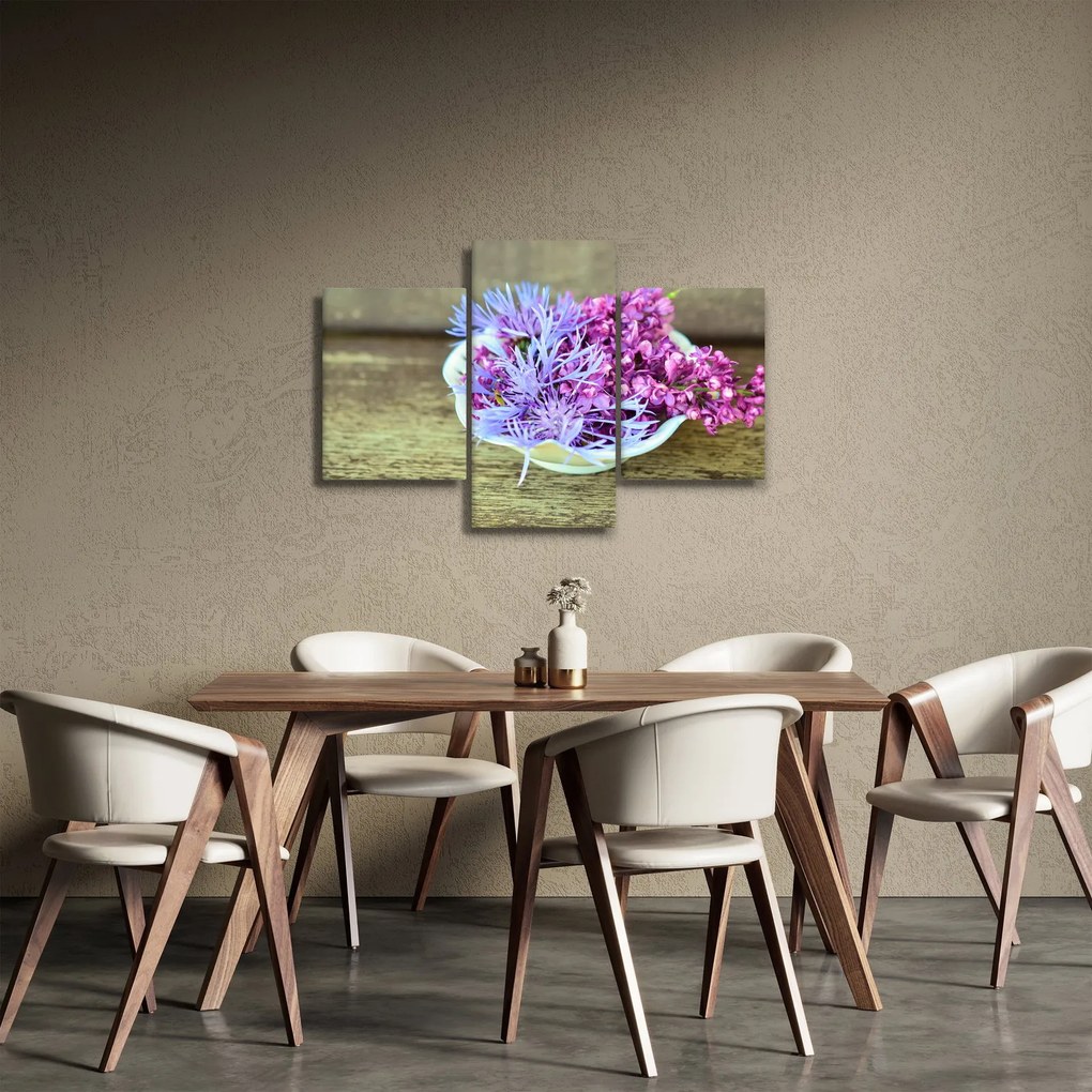 Obraz - fialová rastlinka (90x60 cm)