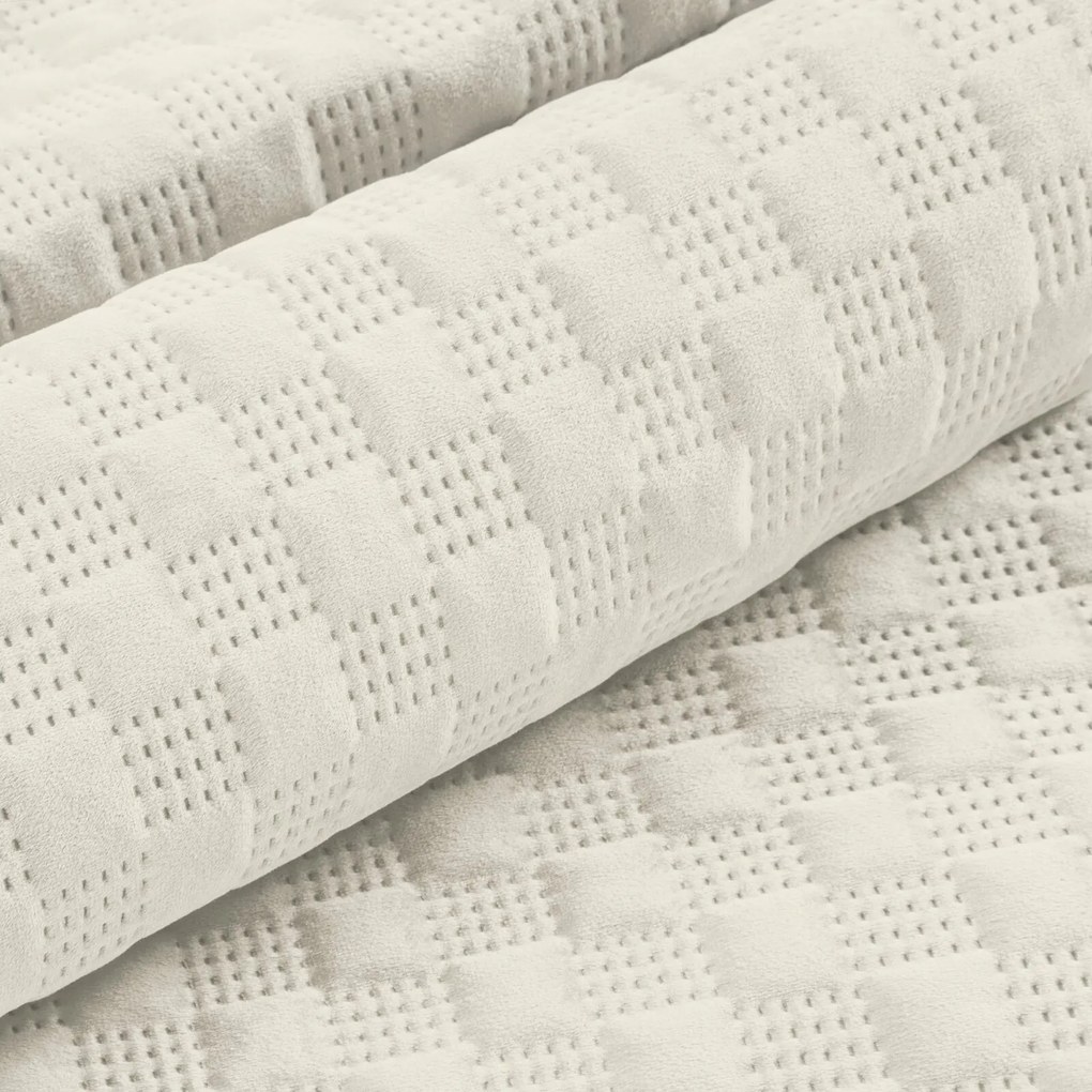 PREHOZ NA POSTEĽ SOFIA4 170X210 CM KRÉMOVÝ