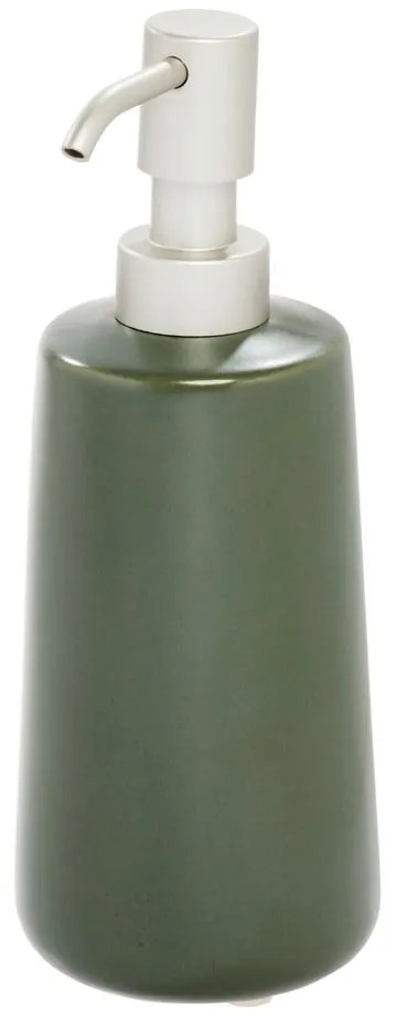 Zelený keramický dávkovač mydla iDesign Eco Vanity