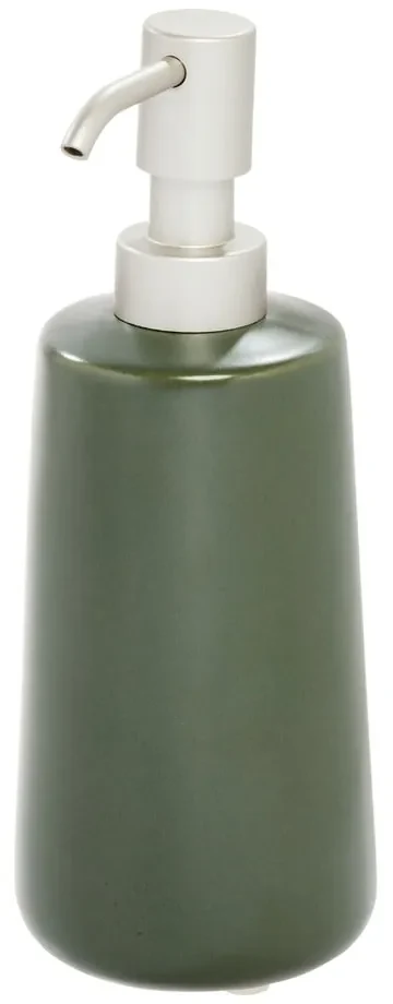 Zelený keramický dávkovač mydla iDesign Eco Vanity
