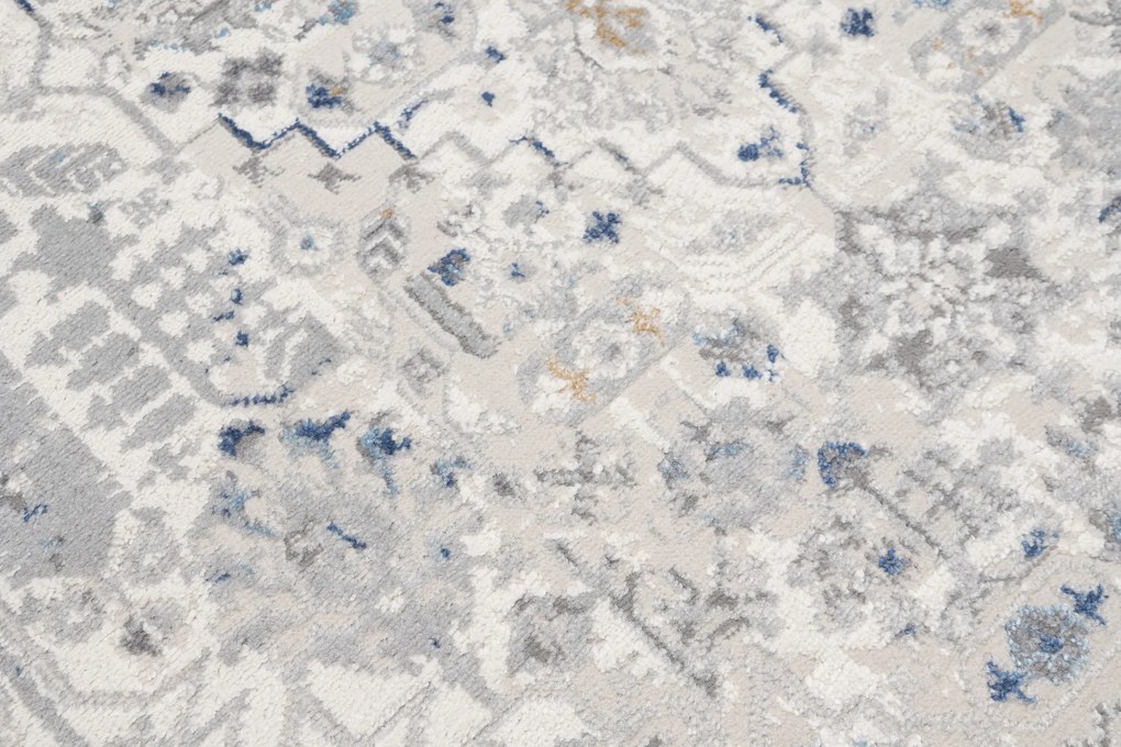 TA Koberec G549B BIELA/D_MODRÁ IDAHO HIL Rozmer: 120x170 cm