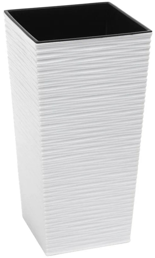 Obal na kvetináč Finezia 30x30x57h biely