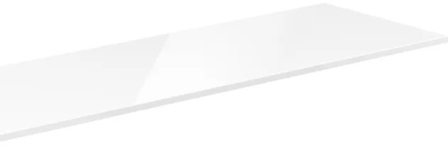 Mexen Uni, pracovná doska 150 cm, biela lesklá, 91AXX-1504-464-18-00