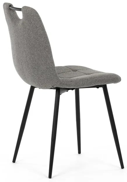 Autronic BONTEC Jedálenská stolička, sivá, látka, DCL-V2017 GREY2 Farba: Šedá