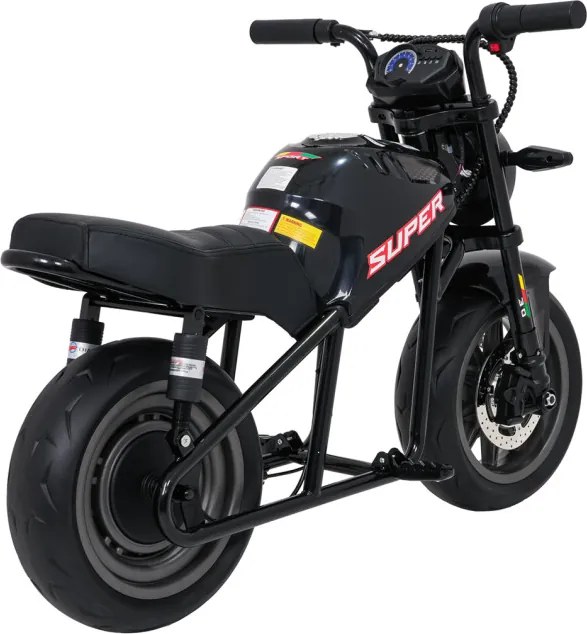 Elektrická motorka SUPERMOTO čierna