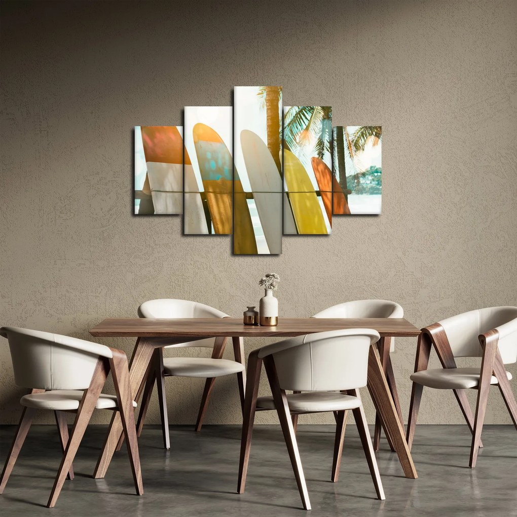 Obraz - Surfovacie dosky (150x105 cm)