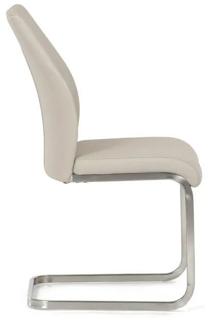 Autronic BONTEC Jedálenská stolička, krémová, ekokoža, DCL-D1277 CRM Farba: Krémová