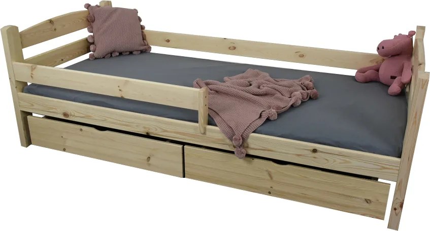 FA Detská posteľ Oľga 5 (200x90 cm) s úložnými priestormi - viac farieb Farba: Orech