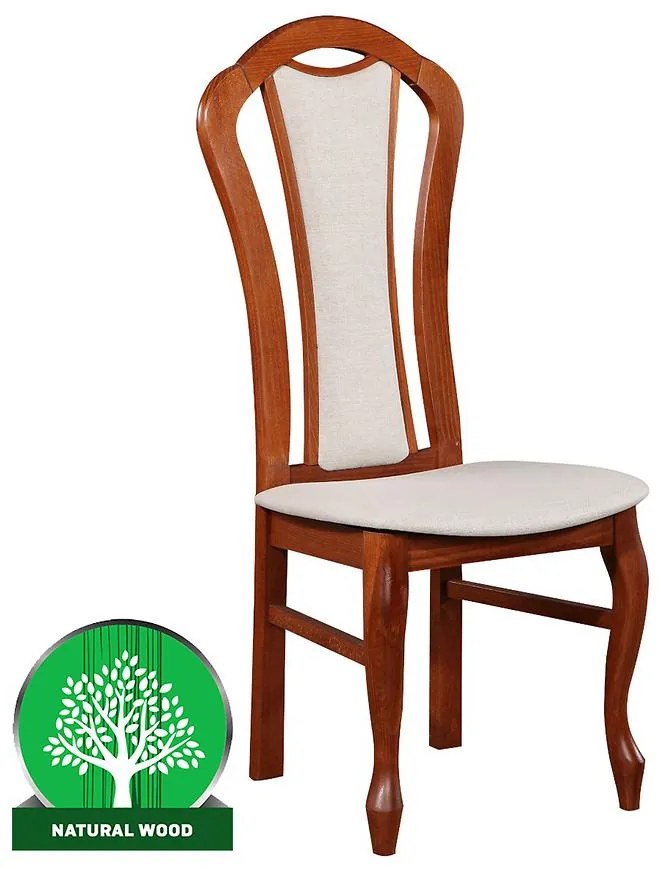 Stolička W15 svetlý orech torres 3