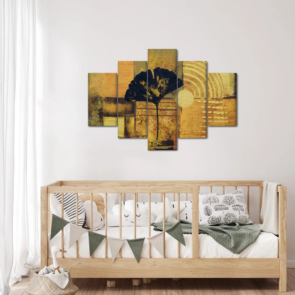 Obraz - List ginkgo (150x105 cm)