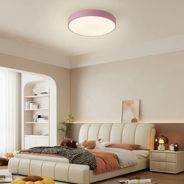 Brilagi - LED stropné svietidlo POOL LED/48W/230V 3000/4000/6000K 40 cm ružové