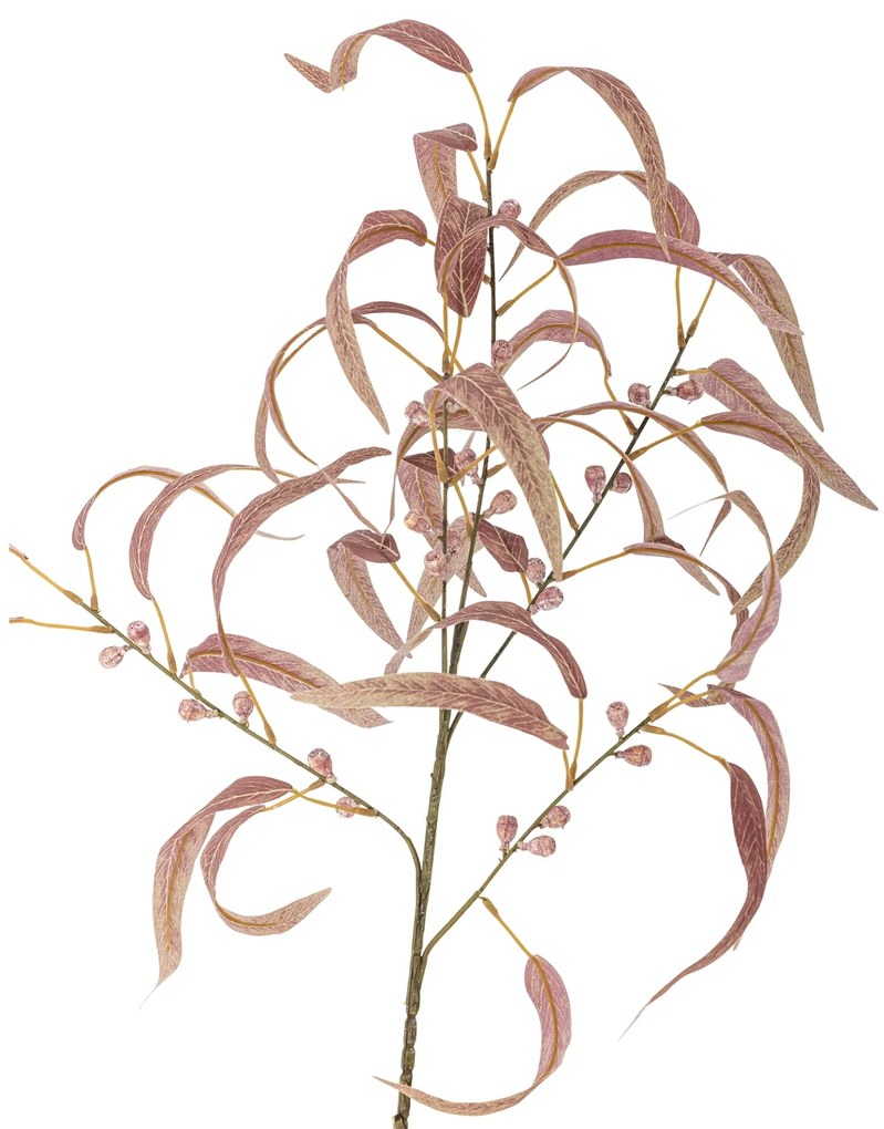 Bloomingville Umelá kvetina Eucalyptus Red 100 cm