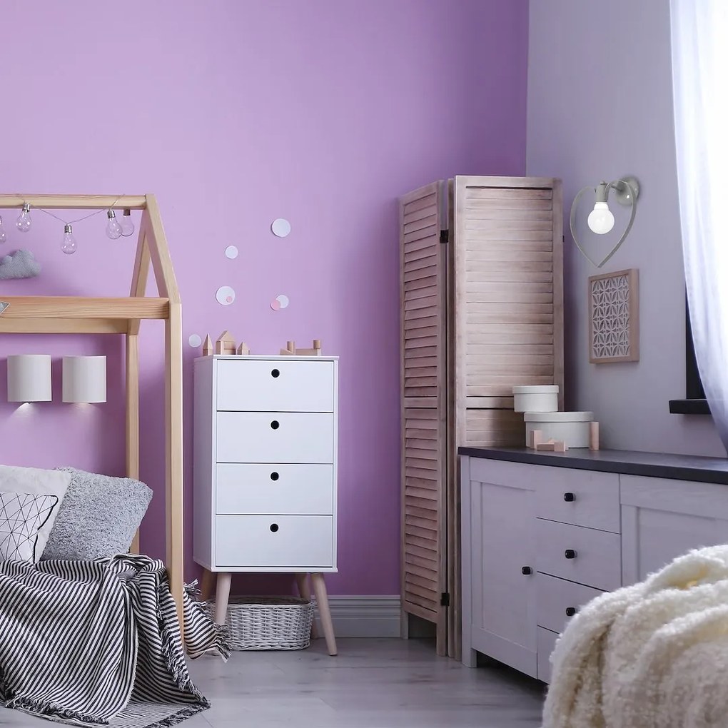 Detské nástenné svietidlo Amore, 1x sivé kovové tienidlo, gre