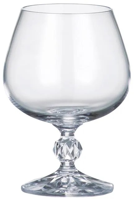 BOHEMIA STERNA POHÁR NA BRANDY 250ML SADA 6 KS