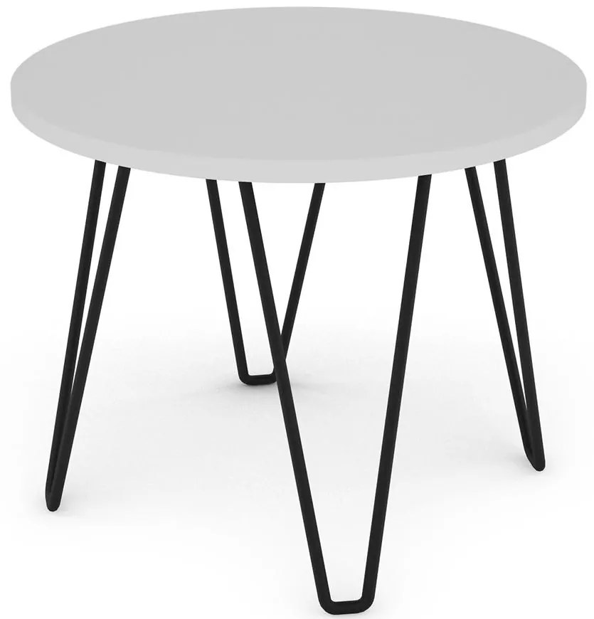 Konferenčný stolík Prado 50x50x40 Biela