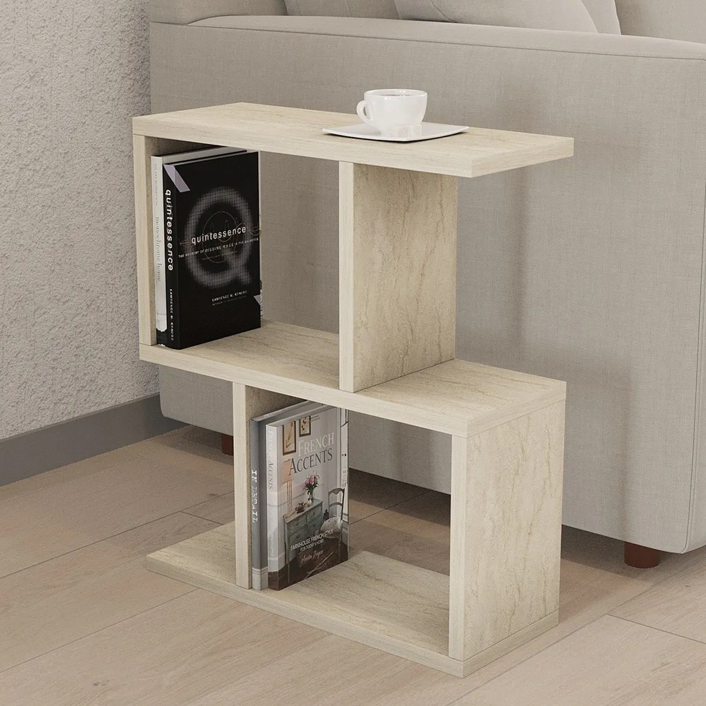 Odkladací stolík Zet Travertine