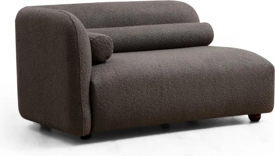 Trojmiestna pohovka Victoria 228 cm boucle sivá