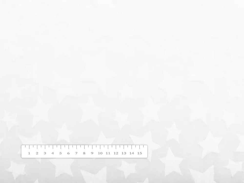 Biante Detská obliečka na vankúš Minky hladká MKH-006 Hviezdičky - Snehovo biela 70 x 90 cm