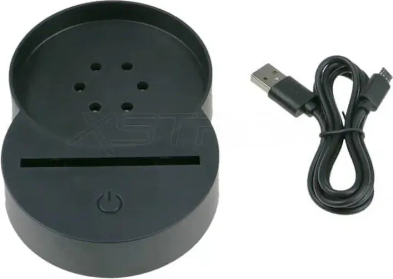 XSTRON TDL-AR - Základňa pre 3D LED nočnú lampu - Aroma - aromaterapeutická s difuzérom