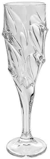 Bohemia Jihlava Poháre na sekt CALYPSO 180 ml, 6 ks