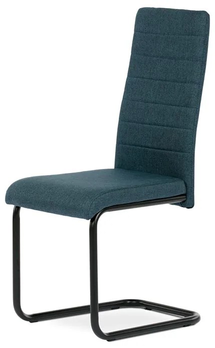 BONTEC Jedálenská stolička, modrá, látka, DCL-401 BLUE2 Farba: Béžová