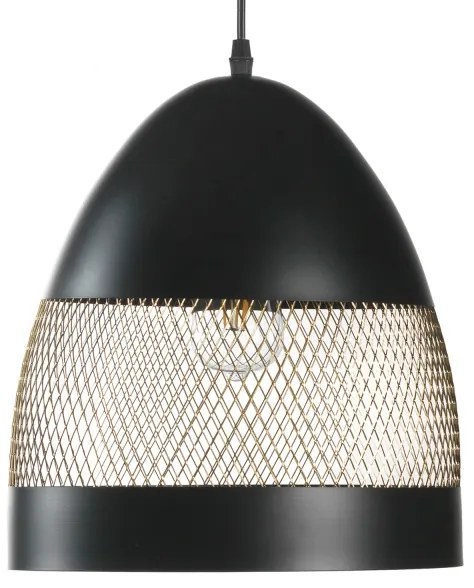 ONLI - Luster na lanku POLLY 1xE27/22W/230V čierna