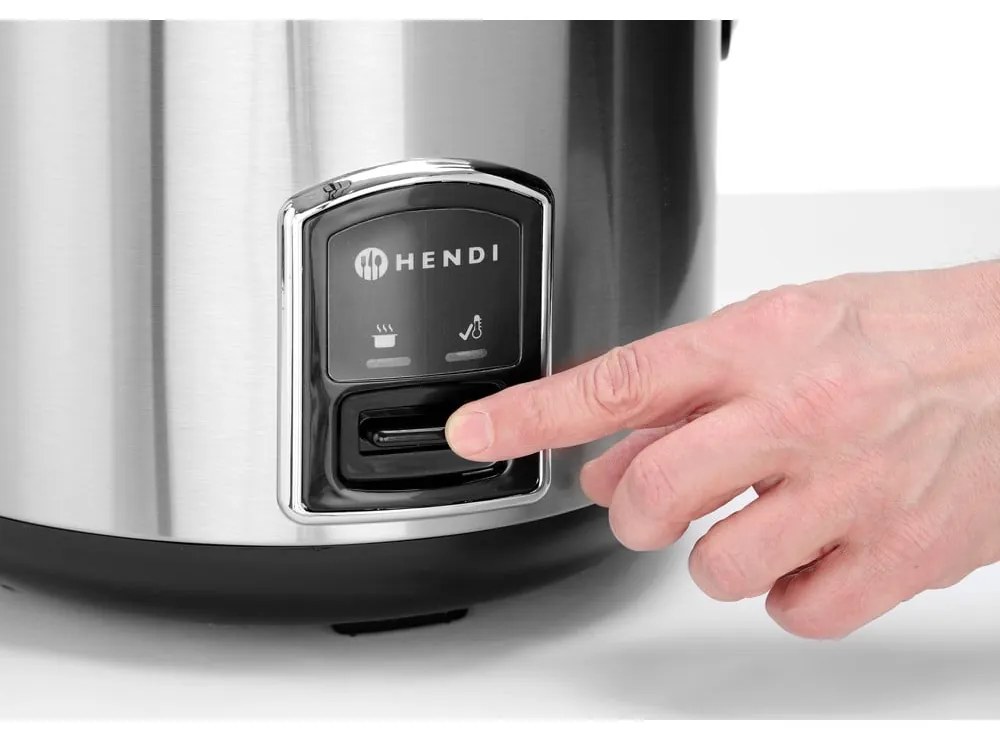 Ryžovar v čierno-striebornej farbe – Hendi