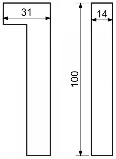 Domové číslo "1", RN.100LV, štruktúrované