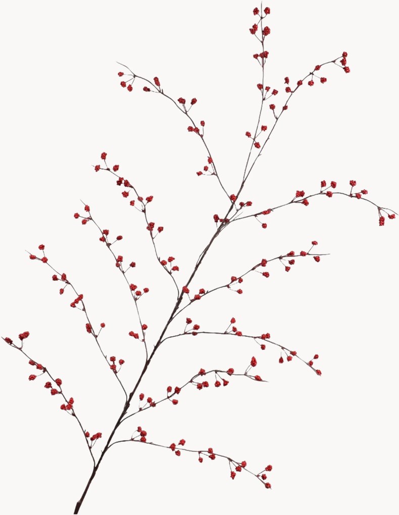 Ručne vyrobené rastlinné dekorácie Berry, 3 ks