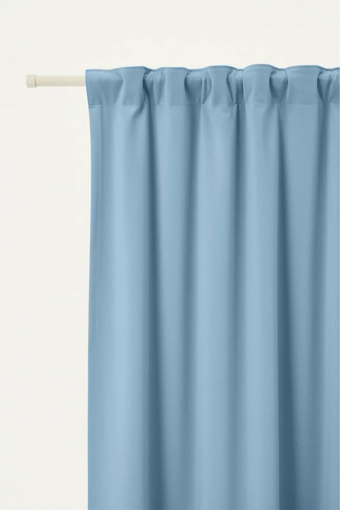 Velúrový záves SOFT VELVET svetlomodrý Rozmer: 140x300 cm