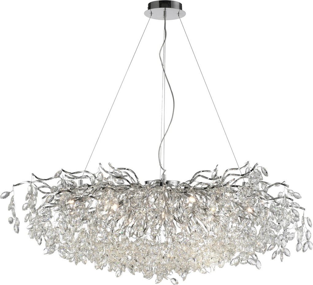 XXXLutz ZÁVESNÉ SVIETIDLO, 120/50/250 cm - Interiérové svietidlá - 003467031803