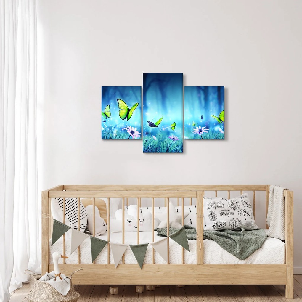 Obraz - Mystická lesná čistina (90x60 cm)