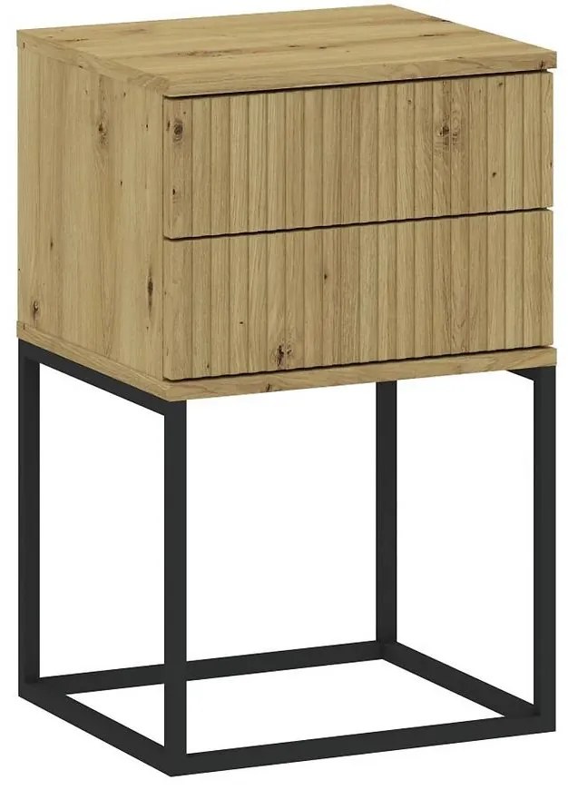 Nočný stolík 2S-40 bez rukovätí artisan