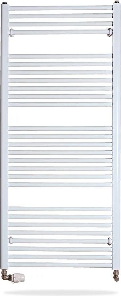 BPS-koupelny Kúpeľňový radiátor Eco EC 75132 / biela RAL 9016 (132x75 cm)