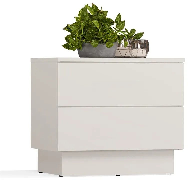 Nočný stolík Amber 55 cm kašmírový