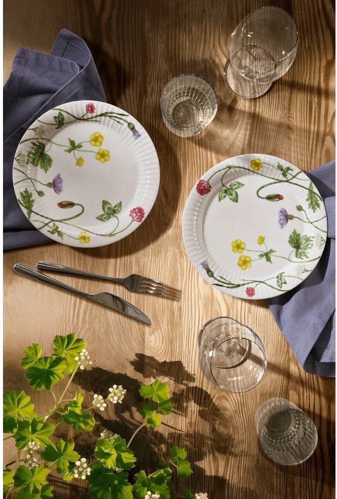 Biely dezertný porcelánový tanier ø 22 cm Hammershøi Summer – Kähler Design