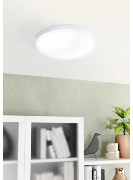 Eglo 30891 - LED kúpeľňové stropné svietidlo FUEVA LED/20,5W/230V IP44 biele