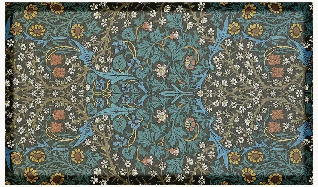 Umývateľná rohožka William Morris