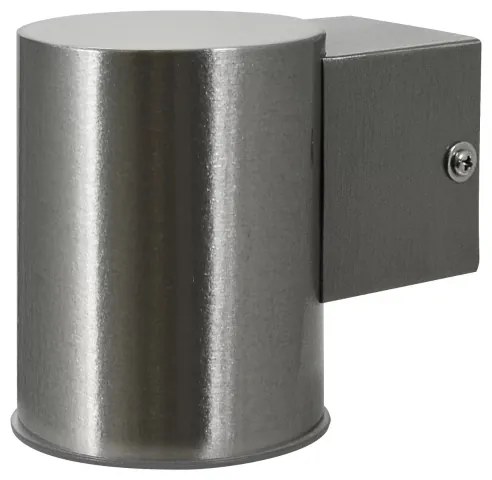 LED Vonkajšie nástenné svietidlo NIVERO LED/6,5W IP44 matný chróm