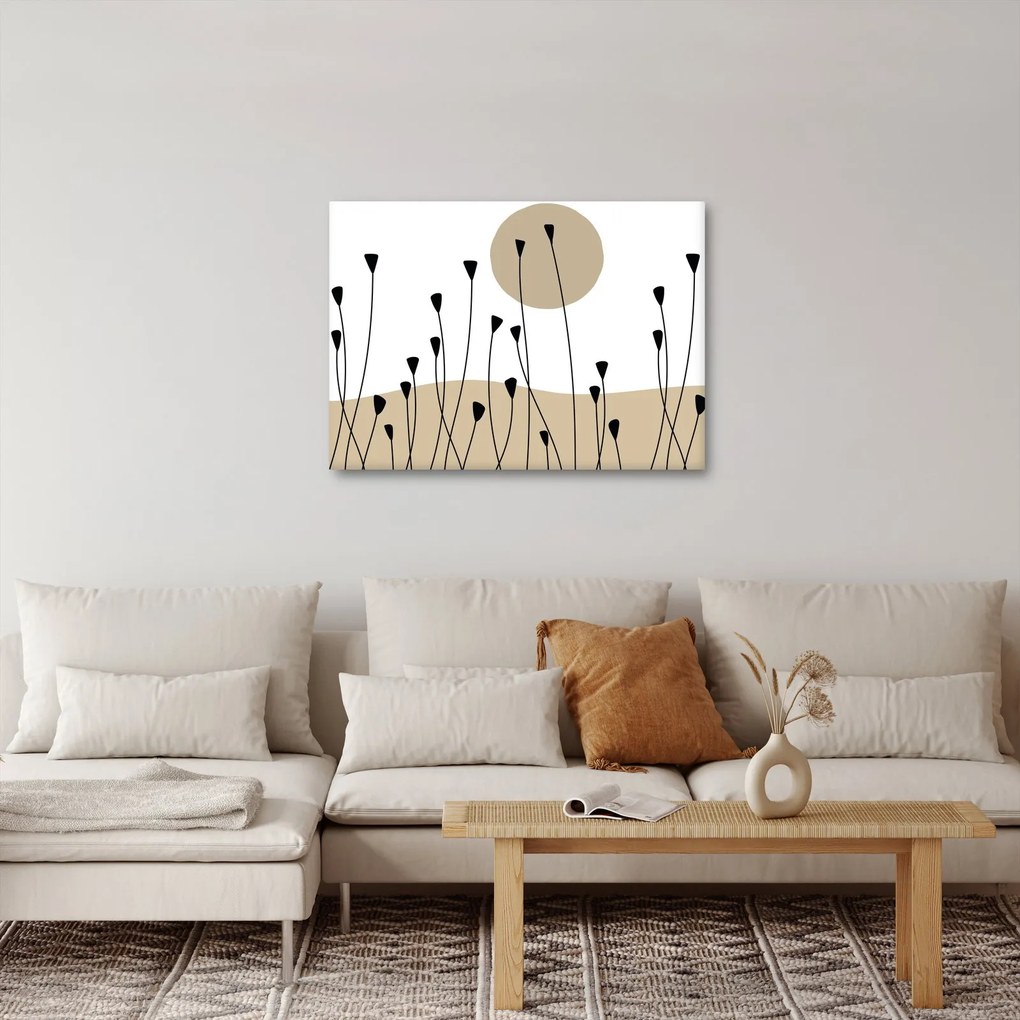 Obraz - Grafická lúka N⁰2 (70x50 cm)