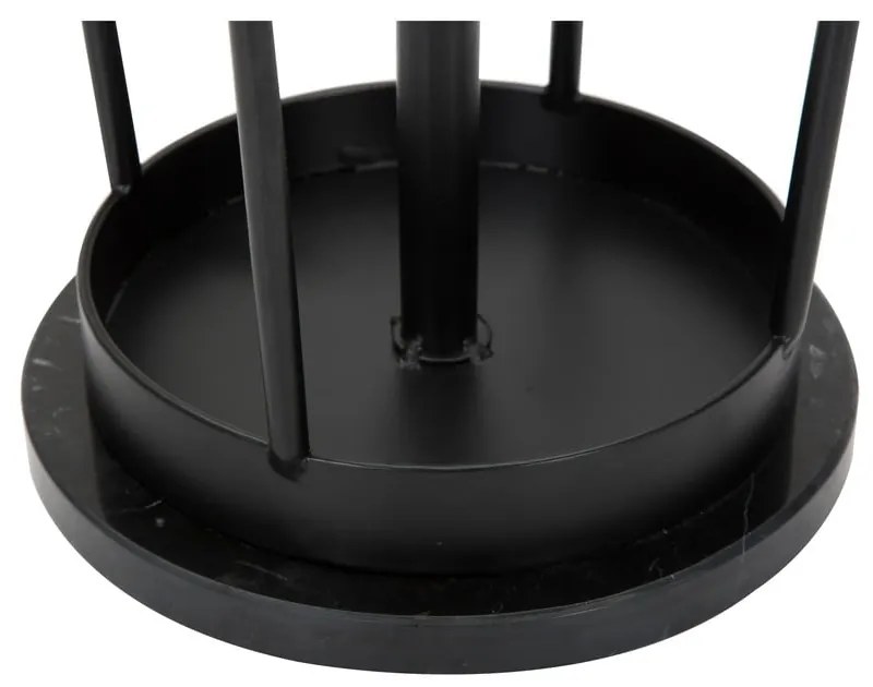 Čierny kovový vešiak Glam - Mauro Ferretti