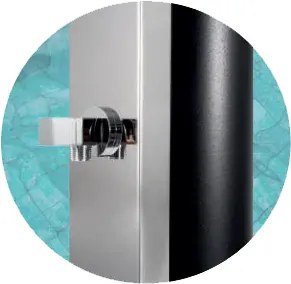 Solárna sprcha CRM 40 l Mirror 40 l so sprchou na nohy