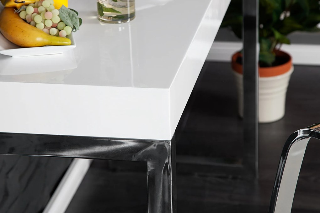 Stôl pod notebook White Desk 120x40cm white