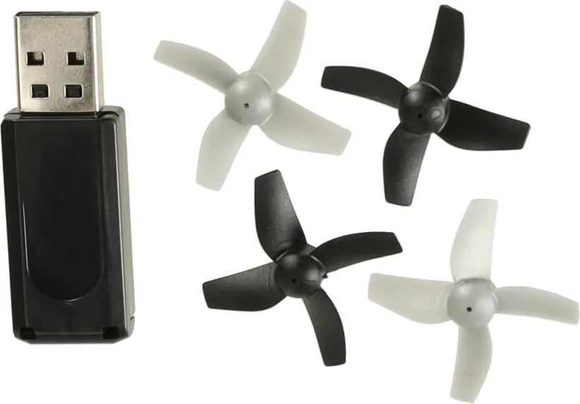KIK JJRC H36 Mini RC dron, 2,4 GHz, 4CH, 6-osý gyroskop, Headless mode, čierny