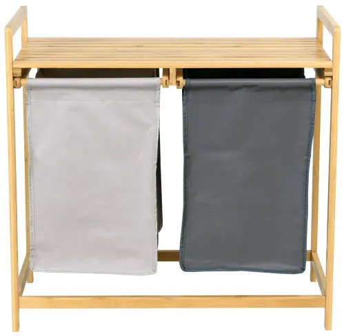 Kôš na bielizeň HANOI DUO COLOR sivý