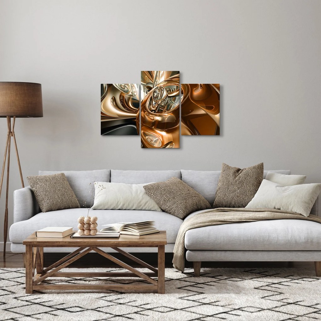 Obraz abstrakcie (90x60 cm)