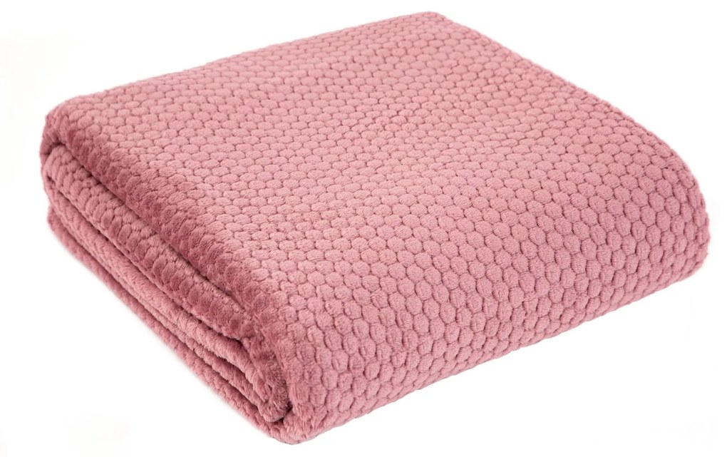 DEKA ZOE 150X200 CM STARORUŽOVÁ