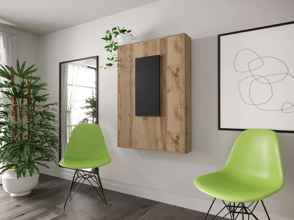 Moderný nástenný stôl Eden, Farby: Biela