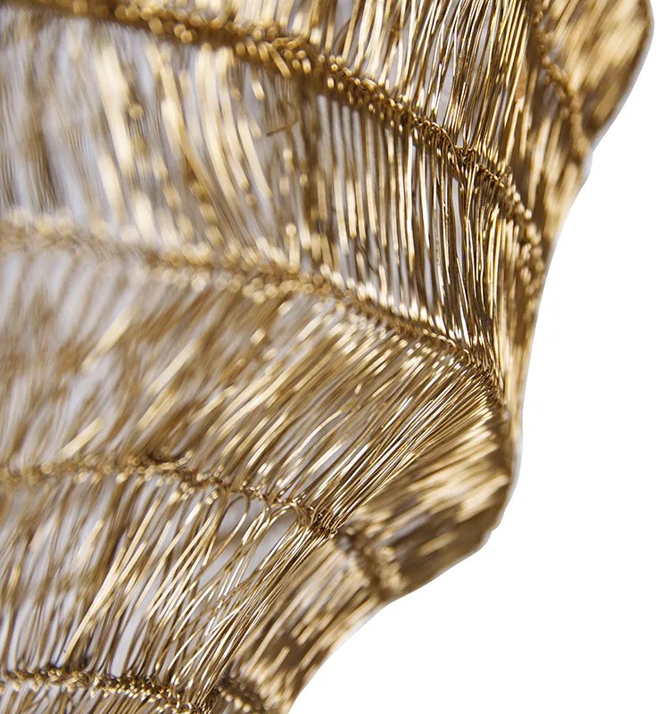 Orientálne stropné svietidlo zlaté 45 cm - Vadi